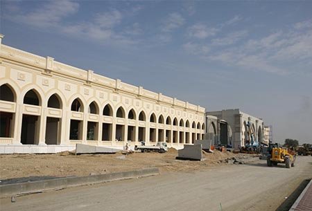 19 800 m² Bibliothèque de structure en acier Dubai